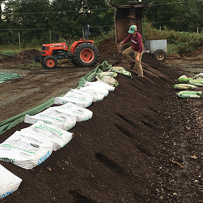 Making great compost at scale: The tried and true windrow system